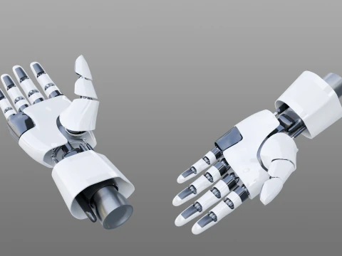 Robotic Hand 3D Model