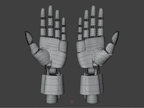 Robotic Hand 3D Model