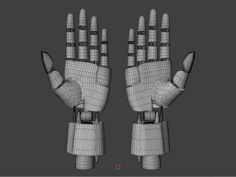 Robotic Hand 3D Model