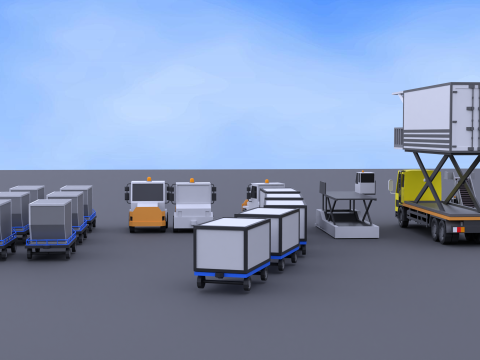 Car Plane Container Pack 070519 3D Model