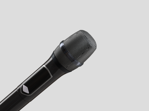 Wireless Microphone 3D 모델