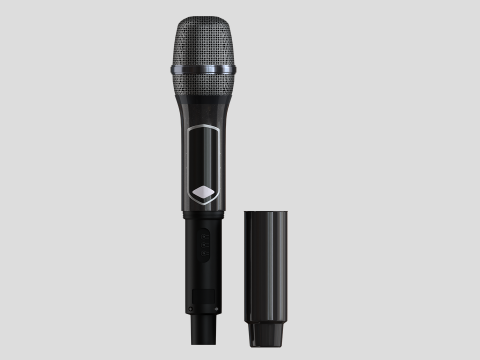 Wireless Microphone 3D 모델
