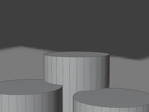 Display Podium Clouds 26041035 3D 모델