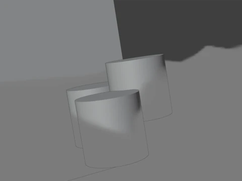 Display Podium Clouds 26041035 3D Model