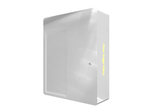 Display Mini LED Rack 5 White Glossy 3D Model