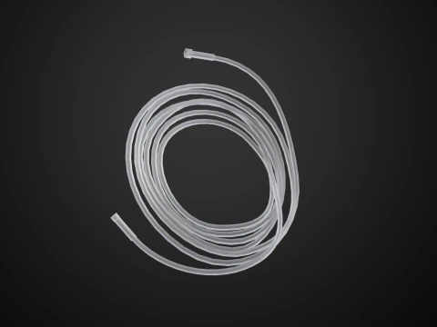 Oxygen Hose Nasal 3D Model