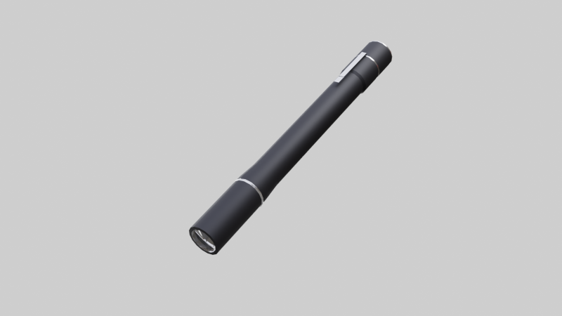 Penlight Modelo 3D .c4d .max .obj .3ds .fbx .stl .blend