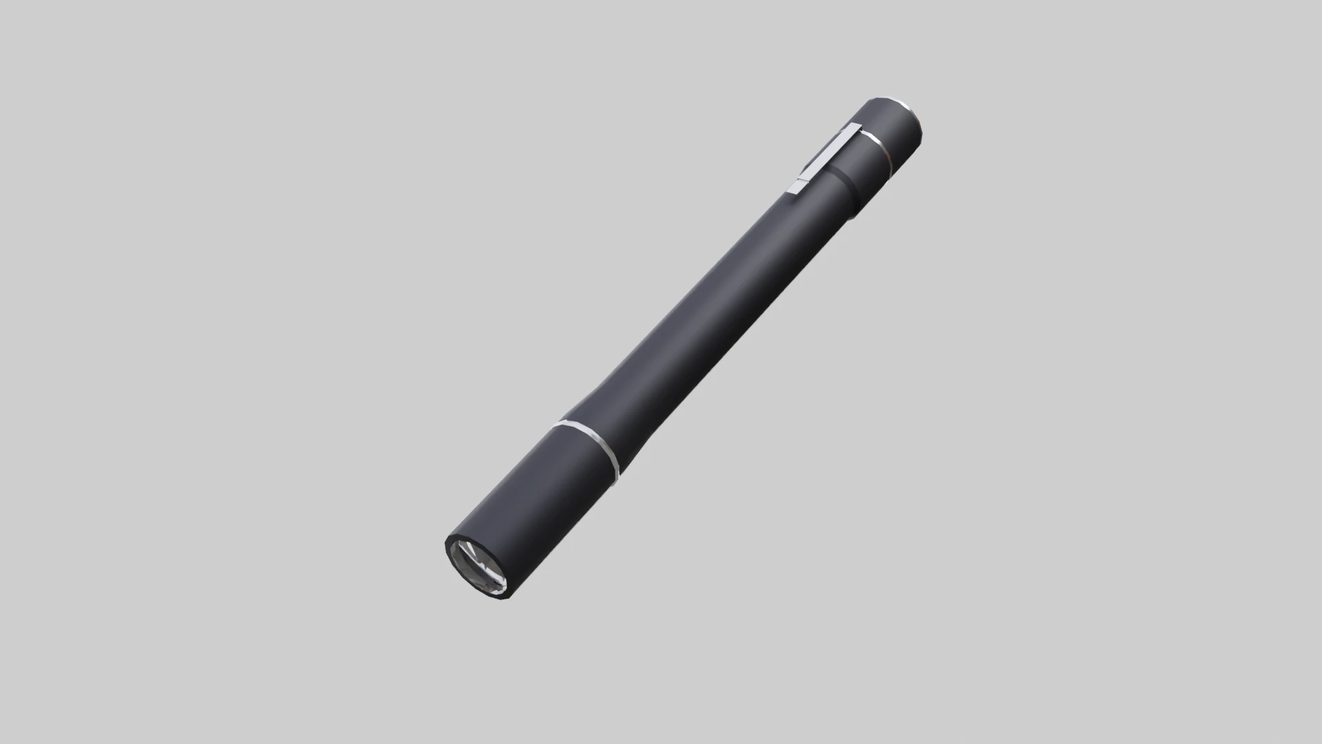 Penlight 3D Model .c4d .max .obj .3ds .fbx .stl .blend