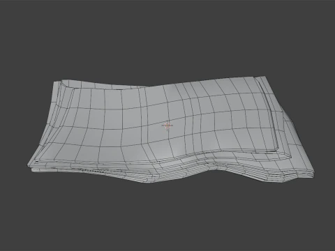 Hospital Towel 3D Model