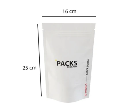 Standing Pouch Mockup 3D Model