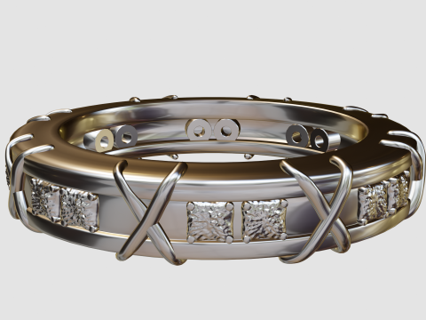 Bracelet Jewelry 6625 3D Модель
