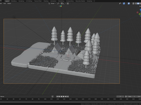 Camp 6625 Modelo 3D