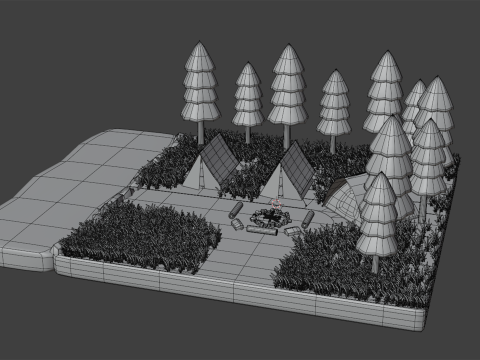 Camp 6625 Modelo 3D