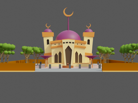 Mosque 6625 Modelo 3D