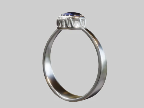 Ring Jewelry 6625 3D Model