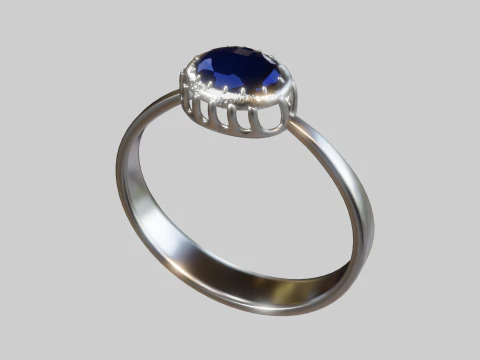 Ring Jewelry 6625 3D Model