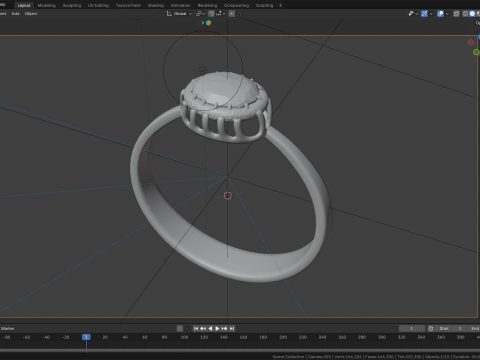 Ring Jewelry 6625 Modelo 3D