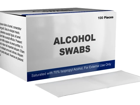Alcohol Swab 100pcs 3D Model