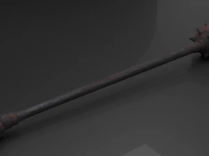 ma&ccedil;a de guerreiro Modelo 3D