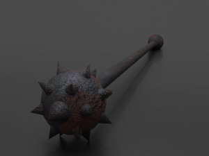 warriors mace 3D मॉडल