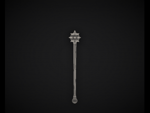 warriors mace 3D मॉडल