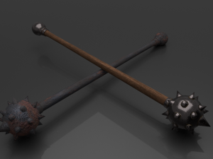 warriors mace 3D मॉडल