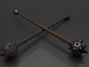 maça de guerreiro Modelo 3D