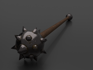 warriors mace 3D मॉडल