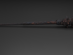 barbarian mace 3D Model