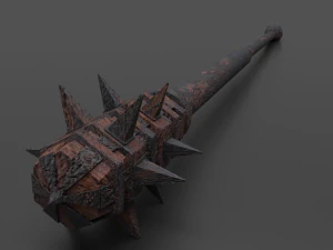 barbarian mace 3D Model