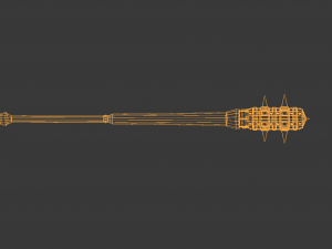 barbarian mace 3D Model