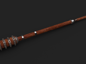 barrel mace Modelo 3D
