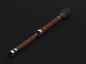 barrel mace 3D मॉडल