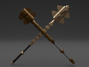 mace collection 6x 3D मॉडल