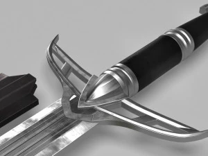 medieval sword 3D Model