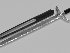 medieval sword Modelo 3D