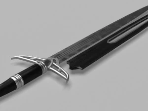 medieval sword 3D Model