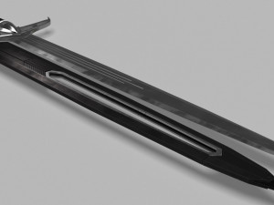 medieval sword Modelo 3D
