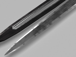 medieval sword Modelo 3D