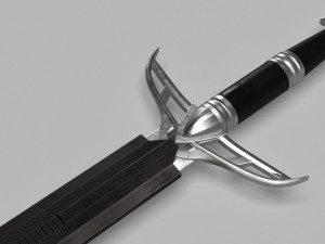medieval sword Modelo 3D