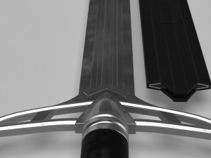 medieval sword Modelo 3D