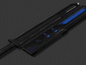 sci fi high frequency sword 3D Модель