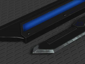 sci fi high frequency sword 3D Model