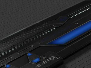 sci fi high frequency sword 3D Model