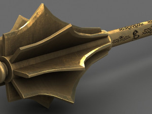 medieval mace 3D Model