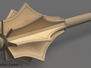 medieval mace 3D Model