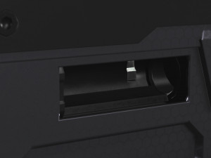 futuristic assault rifle xcar s14 3D Model