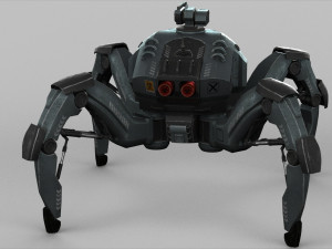 spider mech sr mk ii Modèle 3D