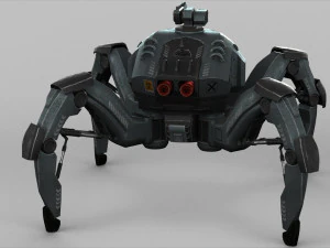 spider mech sr mk ii 3D Model