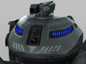 spider mech sr mk ii Modèle 3D